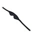 Kiotos Leather Luxurious Black Leather Blindfold for Sensual Play & Roleplay