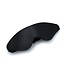 Kiotos Leather Luxurious Black Leather Blindfold for Sensual Play & Roleplay
