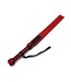 Kiotos Leather Leren Y-Paddle Zweep Zwart-Rood 62 cm Voor Precisie En Sensaties