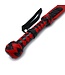 Kiotos Leather Leren Y-Paddle Zweep Zwart-Rood 62 cm Voor Precisie En Sensaties