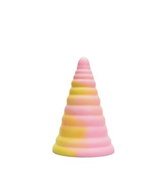 Kiotos Revolt Pink Smash Kiotos Premium Siliconen Buttplug 18,5 cm Roze Met Hung-Systeem Compatibiliteit