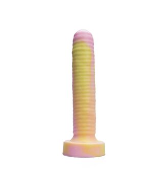 Kiotos Revolt Pink Smash Kiotos Revolution Pink 25,5 cm Siliconen Dildo Met Ergonomisch Ontwerp