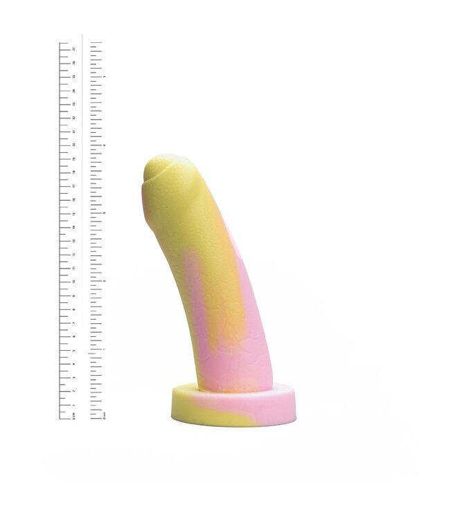 Kiotos Revolt Pink Smash Kiotos FlexiLock Roze Dildo 19 cm – Siliconen Dildo Compatibel Vac-U-Lock