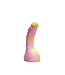 Kiotos Revolt Pink Smash Kiotos Medium Siliconen Dildo 19 cm Roze Voor Vac-U-Lock En HUNG Systemen