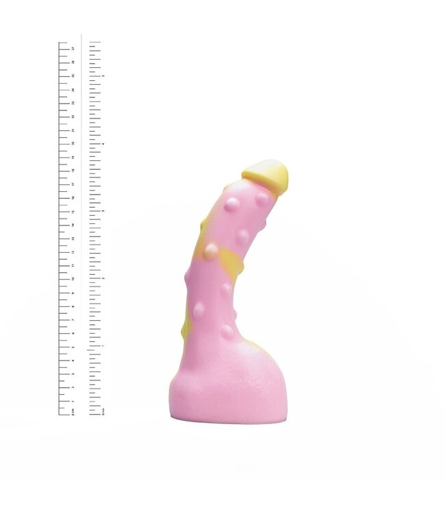 Kiotos Revolt Pink Smash Kiotos Revolt Pink Smash 18 Medium Silicone Dildo - Ergonomic & Vibrant