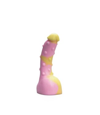 Kiotos Revolt Pink Smash Kiotos Revolt Pink Smash 18 Small - Ergonomic Pink Silicone Dildo