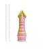 Kiotos Revolt Pink Smash Kiotos Premium Siliconen Dildo 21,5 cm Roze Flexibel En Ergonomisch