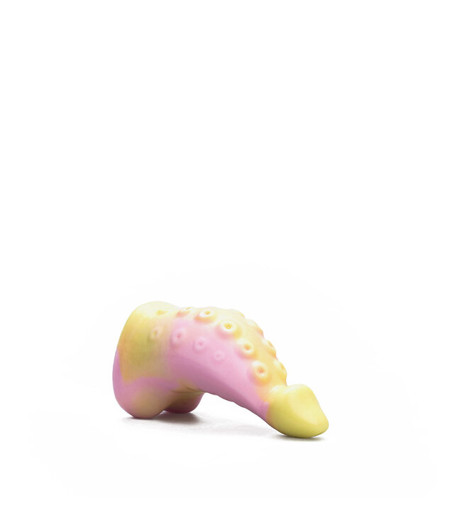 Kiotos Revolt Pink Smash Kiotos Premium Siliconen Dildo 16 cm Roze Flexibel En Duurzaam