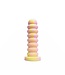 Kiotos Revolt Pink Smash Kiotos Siliconen Dildo Roze 21,5 cm Diameter 6 cm Met Vac-U-Lock Basis