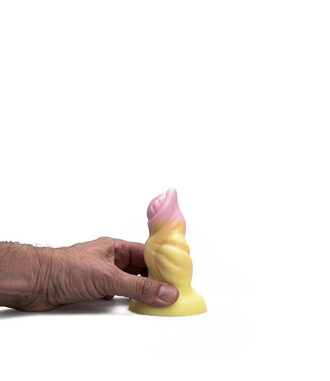 Kiotos Revolt Pink Smash Ergonomischer Silikon-Dildo Kiotos Pink Smash 11,5 cm – Rosa Genuss