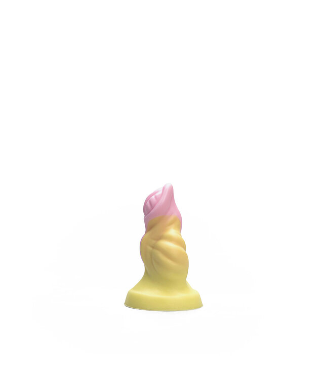 Kiotos Revolt Pink Smash Kiotos Revolt Pink Smash 10 - Ergonomic Pink Silicone Dildo 11.5 cm