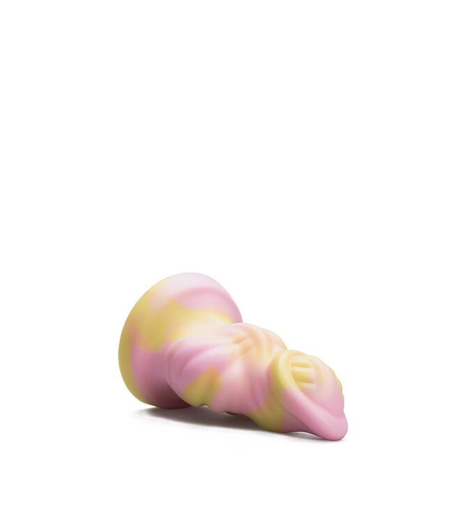Kiotos Revolt Pink Smash Kiotos Premium Siliconen Dildo 17,5 cm Roze Voor HUNG- en Vac-U-Lock Systemen