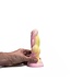 Kiotos Revolt Pink Smash Kiotos Revolt Siliconen Dildo Pink 17,5 cm Lichaamsveilig Small