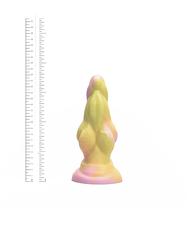 Kiotos Revolt Pink Smash Kiotos Revolt Siliconen Dildo Pink 17,5 cm Lichaamsveilig Small