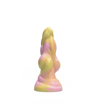 Kiotos Revolt Pink Smash Kiotos Vac-U-Lock Compatibele Siliconen Dildo Medium 22 cm Roze