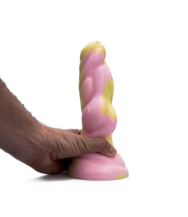 Kiotos Revolt Pink Smash Kiotos Pink Smash 09 Large Siliconen Dildo 25 cm Met HUNG-systeem Compatibiliteit