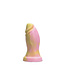 Kiotos Revolt Pink Smash Kiotos Siliconen Dildo Medium 18,5 cm Roze Met Vac-U-Lock Basis