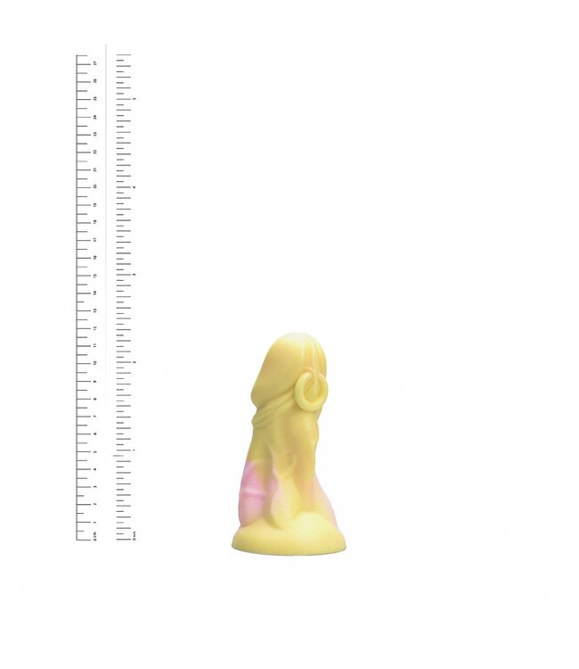 Kiotos Revolt Pink Smash Kiotos Compact Silicone Dildo Roze 12 cm – Veilig, Ergonomisch & Onderhoudsvriendelijk