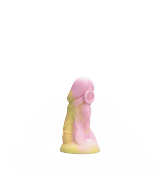 Kiotos Revolt Pink Smash Kiotos Premium Siliconen Medium Plug 14,5 cm Roze Compatibel Met HUNG-Systemen