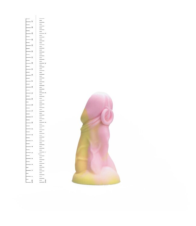 Kiotos Revolt Pink Smash Kiotos Premium Siliconen Medium Plug 14,5 cm Roze Compatibel Met HUNG-Systemen