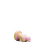 Kiotos Revolt Pink Smash Kiotos Compact Pink Silicone Dildo 11 cm - Flexibel, Veilig & Stevig
