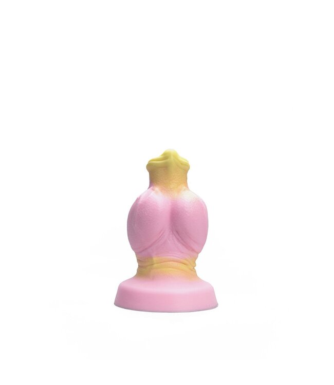 Kiotos Revolt Pink Smash Kiotos Deluxe Silicone Dildo Roze 15,5 cm HUNG-Compatible Large