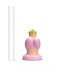 Kiotos Revolt Pink Smash Kiotos Deluxe Silicone Dildo Roze 15,5 cm HUNG-Compatible Large