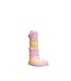 Kiotos Revolt Pink Smash Roze Siliconen Dildo 16,5 cm Small – Vac-U-Lock & Hung Compatibel