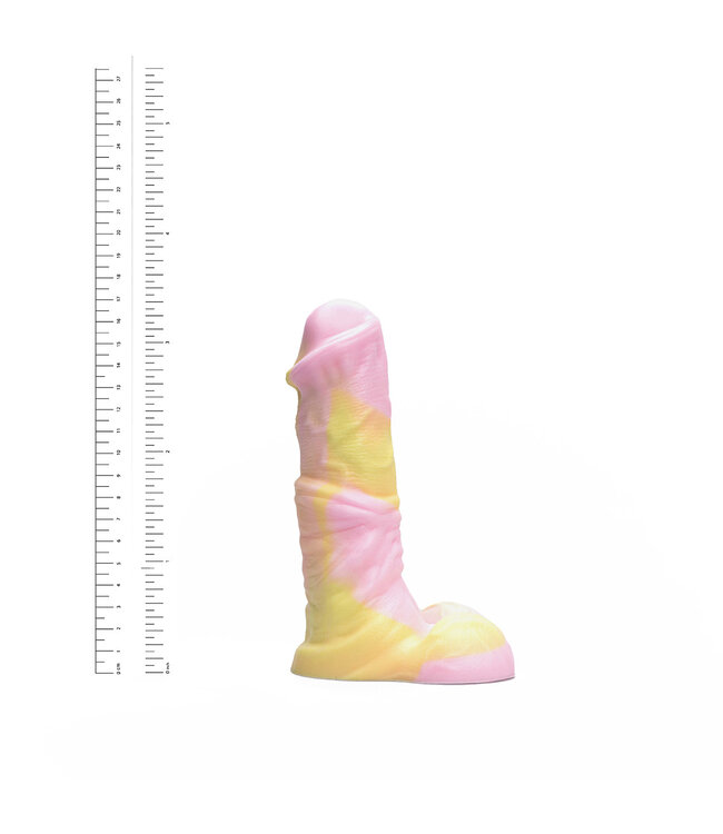 Kiotos Revolt Pink Smash Kiotos Revolt Pink Smash Small 16.5cm Silicone Dildo - Ergonomic & Body-Safe