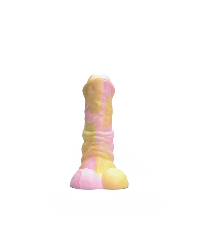 Kiotos Revolt Pink Smash Kiotos Revolt Pink Smash 01 Medium Silicone Dildo - 18 cm Vibrant Fun