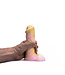 Kiotos Revolt Pink Smash Kiotos Siliconen Dildo Medium Roze 18cm Vac-U-Lock & HUNG-compatibel