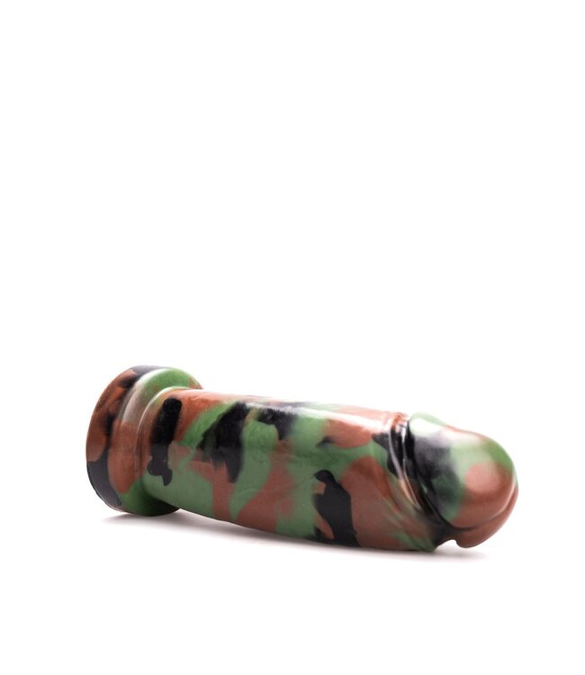 Kiotos Revolt Green Army Kiotos Green Army 26 Siliconen Dildo 26,5 cm HUNG-Compatibel Luxe Model