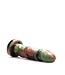 Kiotos Revolt Green Army Kiotos Edge Silicone Dildo Groen 26 cm Met Hung-Systeem Basis
