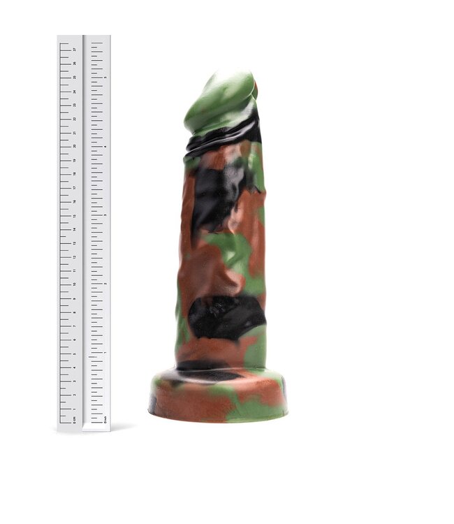 Kiotos Revolt Green Army Kiotos Revolt Green Army 25 - 26cm Premium Silicone Dildo for Ultimate Pleasure