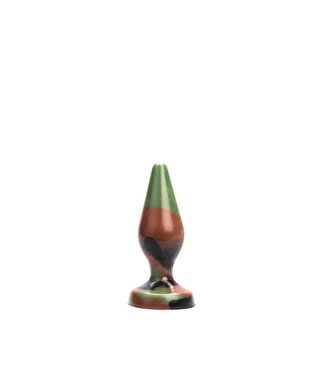 Kiotos Revolt Green Army Kiotos Green Army Siliconen Buttplug Medium 14,5 cm Ergonomisch Ontwerp