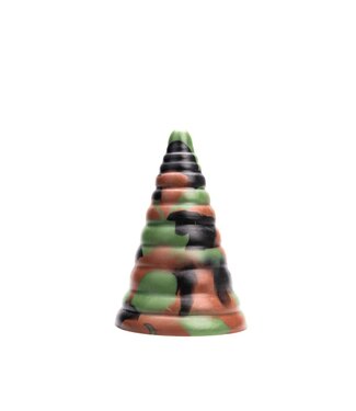 Kiotos Revolt Green Army Kiotos Revolt Green Army 23 Silicone Butt Plug - 18.5 cm Comfort Design
