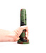 Kiotos Revolt Green Army Kiotos Silicone Dildo Groen 25,5 cm Ergonomisch Ontwerp 54 mm Diameter