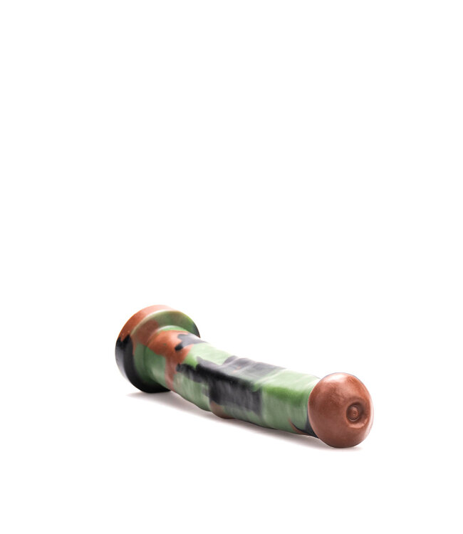 Kiotos Revolt Green Army Kiotos Green Army Siliconen Dildo 27 cm – Flexibel, Lichaamsveilig & Groen