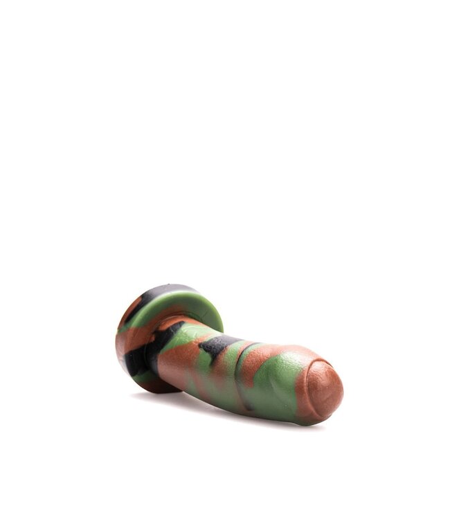 Kiotos Revolt Green Army Kiotos Vac-U-Lock Compatibele Siliconen Dildo Groen 19 cm