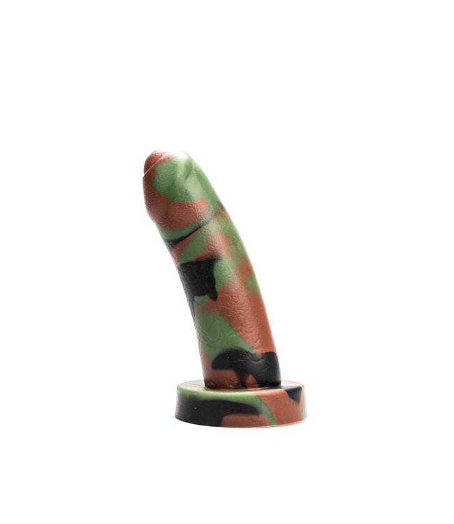 Kiotos Revolt Green Army Kiotos Vac-U-Lock Compatibele Siliconen Dildo Groen 19 cm
