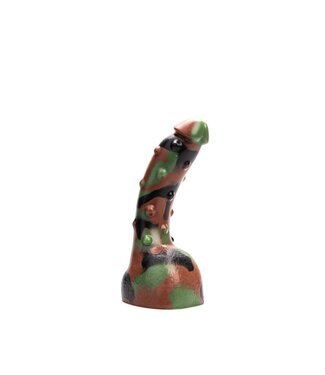 Kiotos Revolt Green Army Siliconen Dildo Groen 19 cm Medium Met Vac-U-Lock En HUNG Compatibiliteit