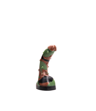 Kiotos Revolt Green Army Siliconen Dildo Groen 15 cm Ergonomisch Design Kiotos Revolt Small