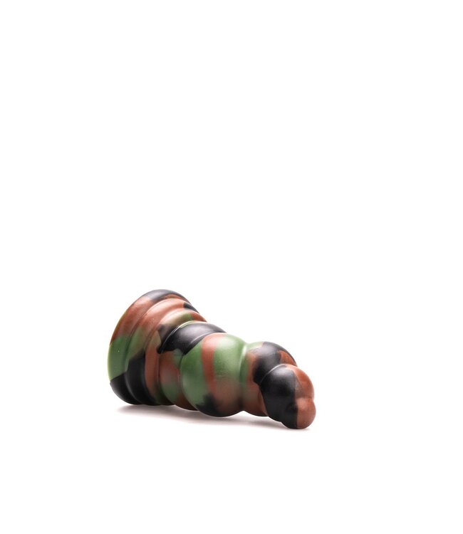 Kiotos Revolt Green Army Kiotos Siliconen Dildo Groen 15 cm – Ergonomisch & Lichaamsveilig