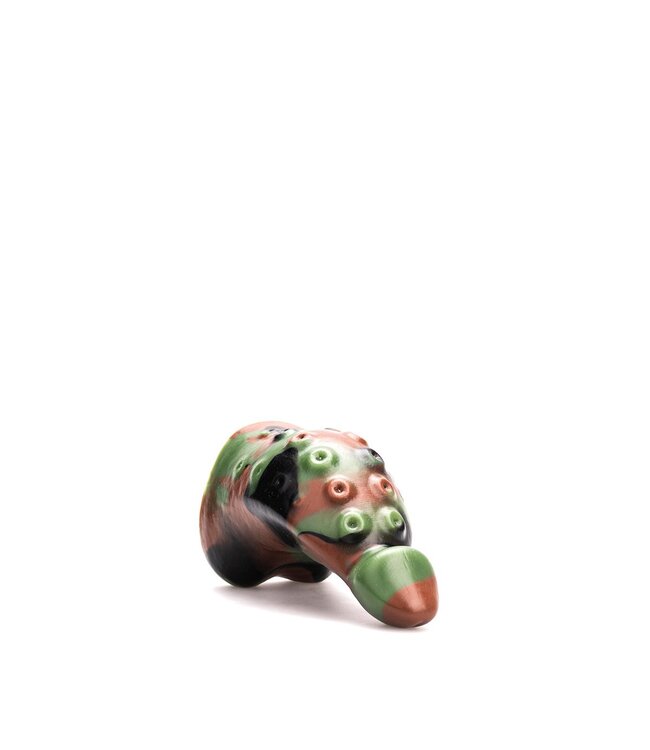 Kiotos Revolt Green Army Kiotos Flex Silicone Dildo Groen 16 cm - Lichaamsveilig & Duurzaam