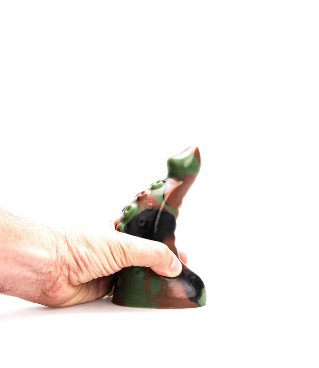 Kiotos Revolt Green Army Kiotos Revolt Green Army 13 - Premium Flexible Silicone Dildo 16cm