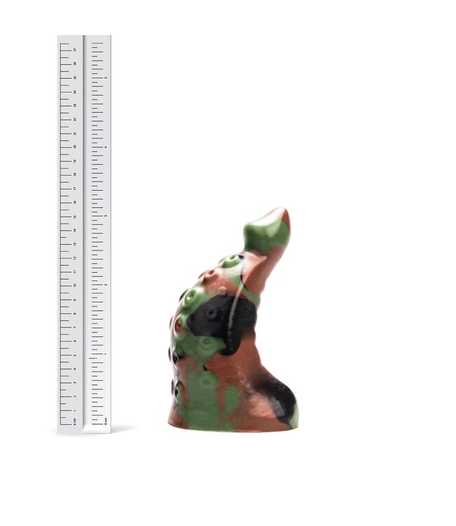 Kiotos Revolt Green Army Kiotos Revolt Green Army 13 - Premium Flexible Silicone Dildo 16cm