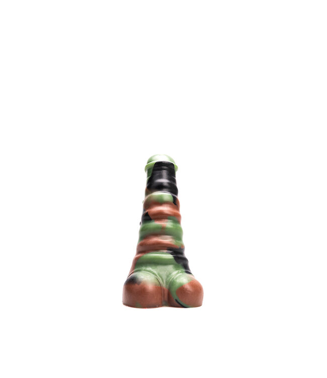Kiotos Revolt Green Army Kiotos Siliconen Dildo Groen 15 cm Vac-U-Lock Compatibel 50 mm Diameter
