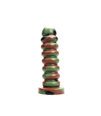 Kiotos Revolt Green Army Zelle Kiotos Revolt Grüner Silikon-Dildo – Flexibel & Ergonomisch 21,5 cm