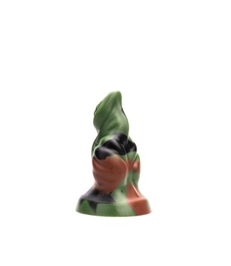 Kiotos Revolt Green Army Kiotos Green Army Large Dildo 17,5 cm Siliconen Compatibel Met HUNG-systeem