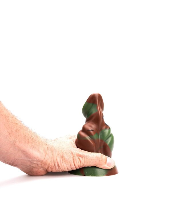 Kiotos Revolt Green Army Kiotos Revolt Green Army 10 Medium Silicone Dildo - 14.5 cm